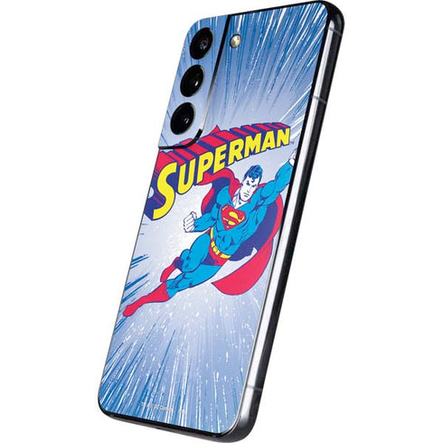 DC Comics Superman Vintage Action Pose Galaxy S22 Skin